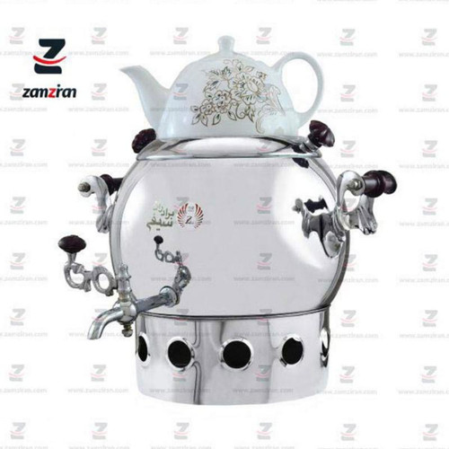 روگازی سماور با قوری برادران سیفی7لیتری مدل 2015