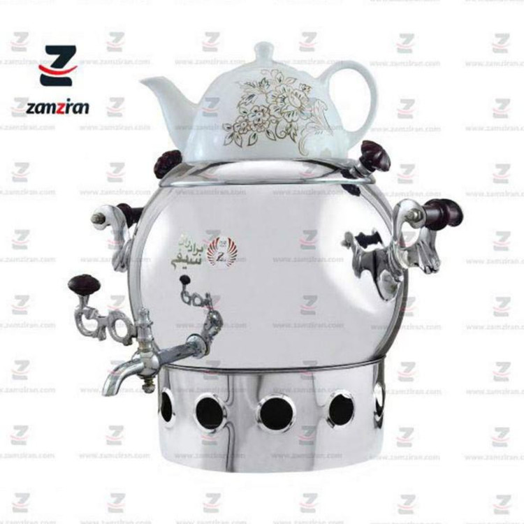 روگازی سماور با قوری برادران سیفی7لیتری مدل 2015