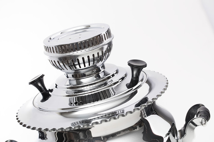 سماور گازسوز عالی نسب ظرفیت 6لیتر مدل گنجینه