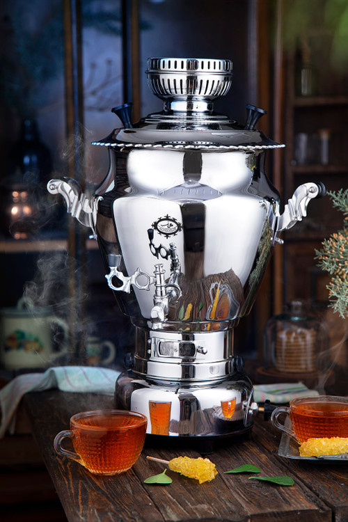 سماور گازسوز عالی نسب ظرفیت 6لیتر