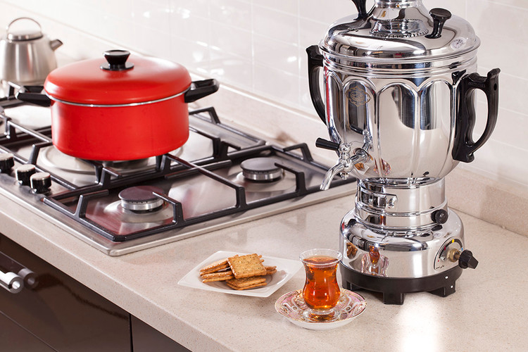 سماور گازی عالی نسب 4لیتر