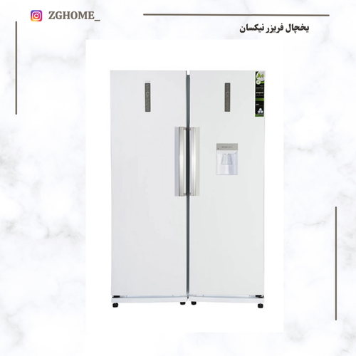 یخچال فریزر دوقلو نیکسان با یخساز دستی مدل NR6020DN-NF6020DN