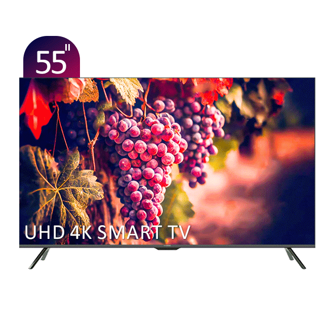 تلویزیون ایکس ویژن XYU755 سایز ۵۵ اینچ Ultra HD 4K